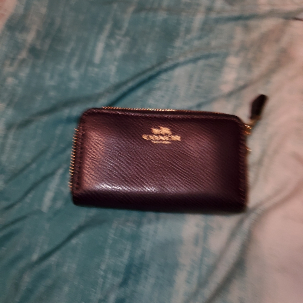 Small coach wallet